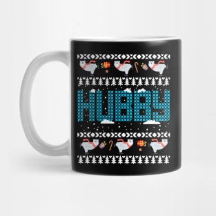 Hubby Wifey Christmas Matching Mug
